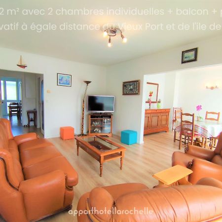Appartement T3 Lumineux Et Tout Confort De 72 M2 Avec Parking Privatif ラ・ロシェル エクステリア 写真